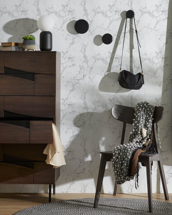 KAVE HOME Nadua knage - sort bgetr (st med 3)