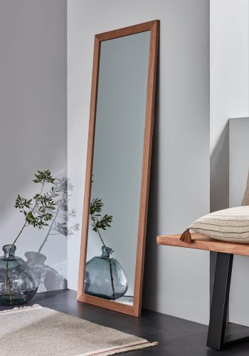 KAVE HOME Brenna vase - bl genbrugs glas (H:33)