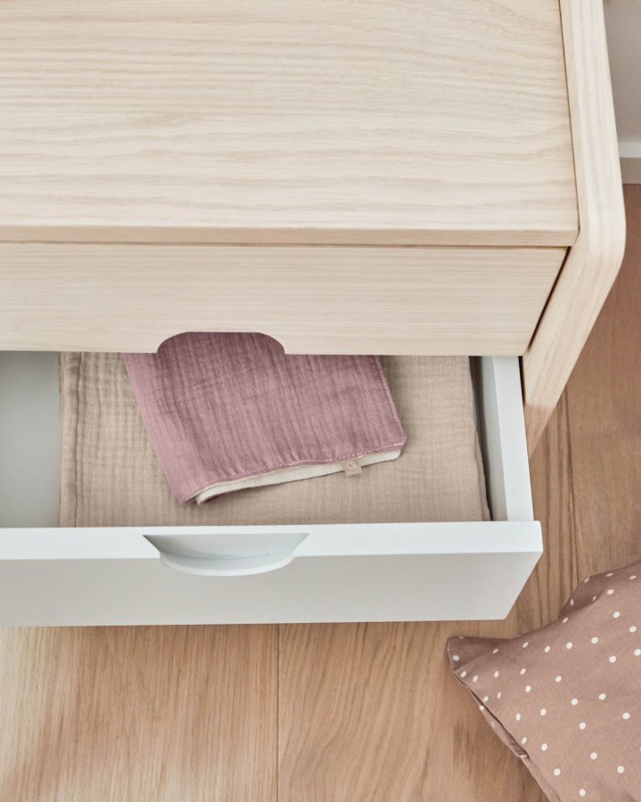 KAVE HOME Nunila sengebord - natur asketrsfiner og asketr