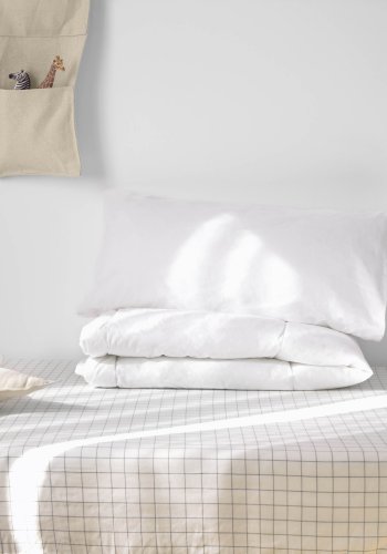 KAVE HOME Dulcia pude - silikone hulfibre, hvid bomuld (30x60)