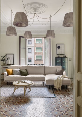 KAVE HOME Thais sofabord - gr minditr, rund (80) 