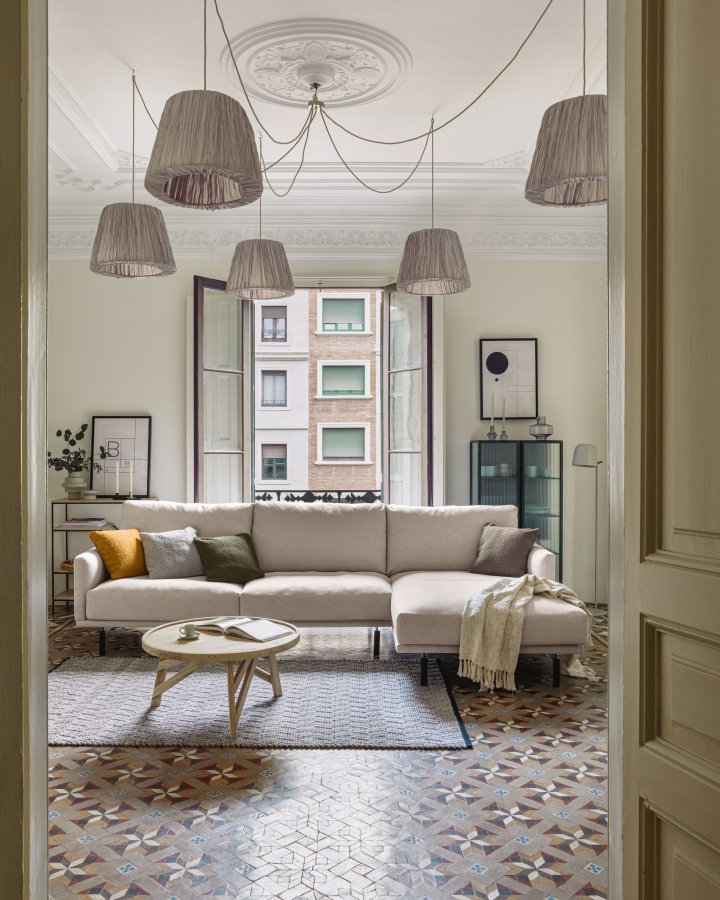 KAVE HOME Thais sofabord - gr minditr, rund (80) 