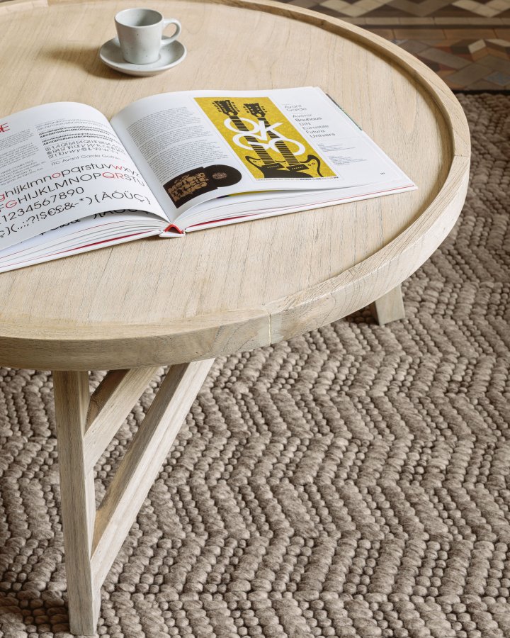 KAVE HOME Thais sofabord - gr minditr, rund (80) 