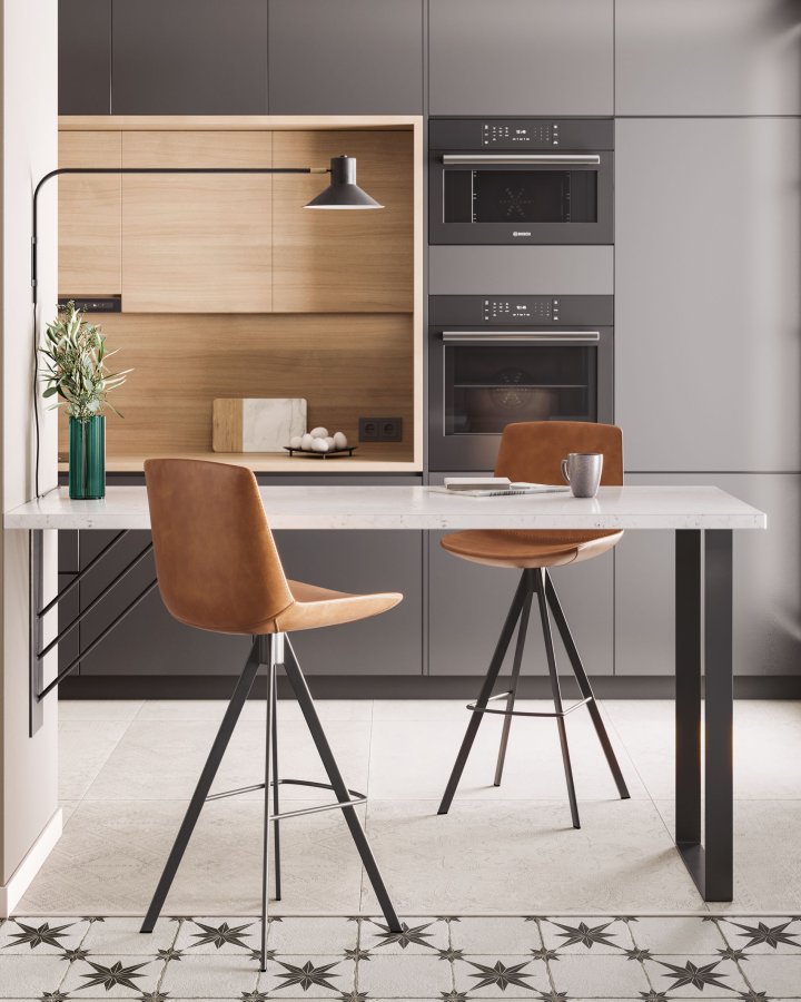 KAVE HOME Aria vglampe - sort stl