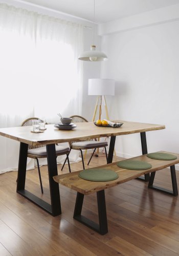 KAVE HOME Silke stolehynde, rund - grn stof (35)