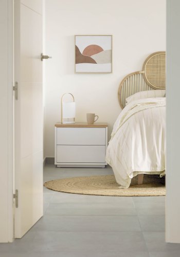 KAVE HOME rektangulr Natural Lalita hovedgavl - natur naturfiber (120x170)