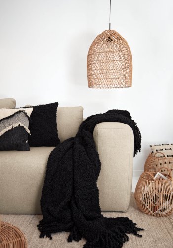 KAVE HOME Domitila lampeskrm - natur rattan (44)