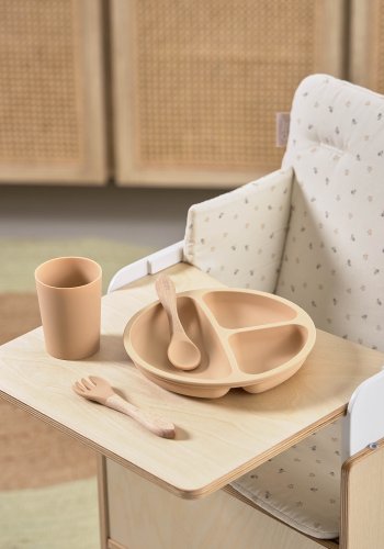 KAVE HOME Nuun bakke til brnestol - natur birkefiner