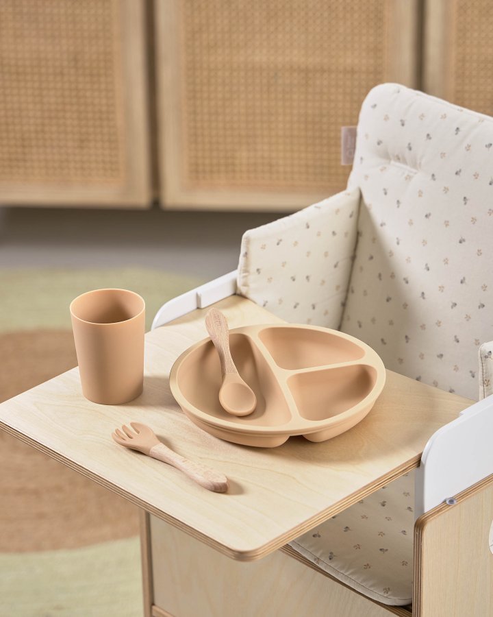 KAVE HOME Nuun bakke til brnestol - natur birkefiner