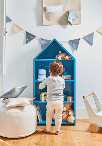 KAVE HOME Celeste brnereol, rektangulr - bl MDF