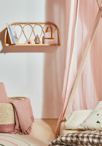 KAVE HOME Nyarai vghylde - natur rattan og bambus