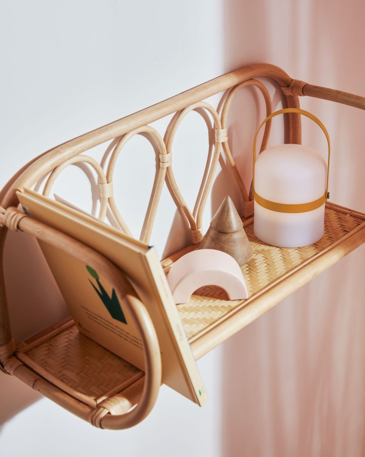 KAVE HOME Nyarai vghylde - natur rattan og bambus