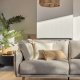 KAVE HOME Carlota 3 pers. sofa - beige chenille stof og natur fyrretr