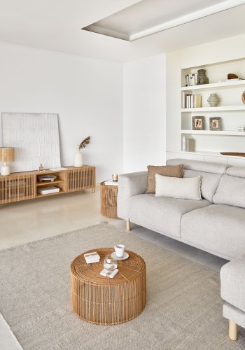 KAVE HOME Carime gulvtppe - beige uld/bomuld/polyester (200x300)