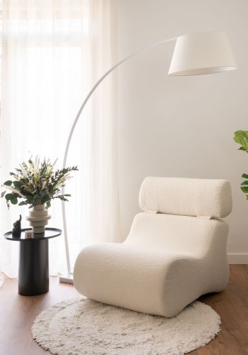 KAVE HOME Fleksa sidebord, rund - sort jern (45)