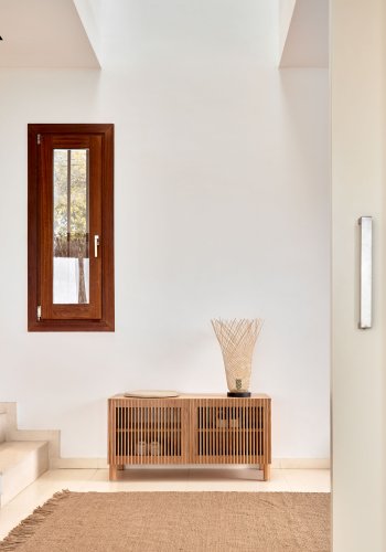 KAVE HOME Beyla skoskab, m. 2 lger og 2 hylder - natur egefinér og egetr