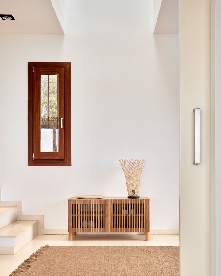 KAVE HOME Beyla skoskab, m. 2 lger og 2 hylder - natur egefinér og egetr