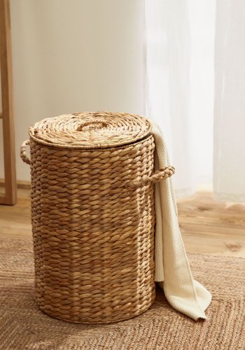 KAVE HOME Yessira tjkurv i naturfiber, 55 cm