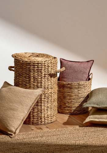 KAVE HOME Yessira tjkurv i naturfiber, 55 cm