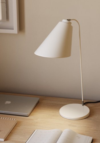 KAVE HOME Tipir bordlampe - hvid stl