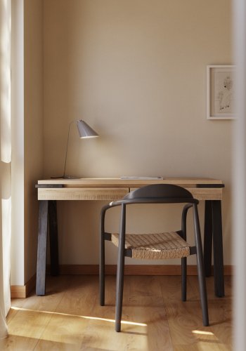 KAVE HOME Priti bordlampe - gr metal 