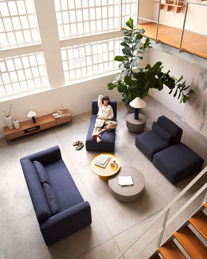 KAVE HOME Neom sdemodul - bl stof