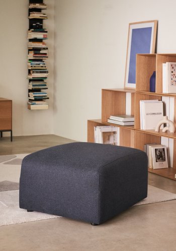 KAVE HOME Neom fodsttte modul - bl stof (75x64)