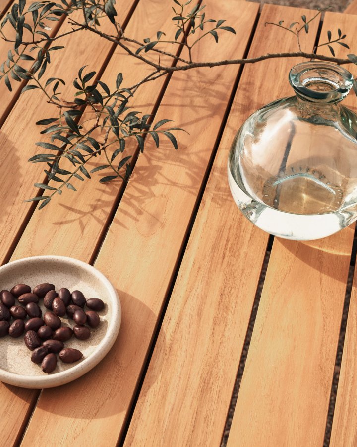 KAVE HOME Brenna vase, lille - klar genbrugsglas (H:18)