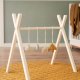 KAVE HOME Maralis aktivitetsstativ til brn - hvid bgetr