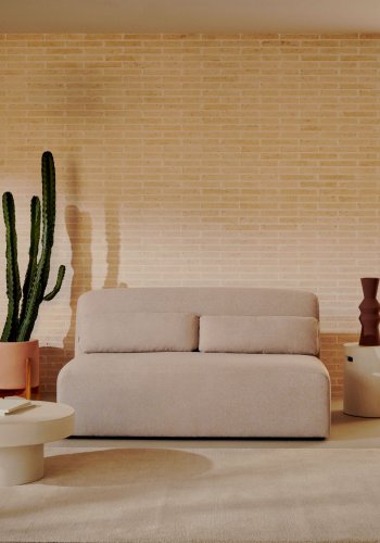 KAVE HOME 2 personers sofamodul - beige stof