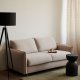 KAVE HOME Carlota 2 pers. sovesofa - beige chenille (140cm)