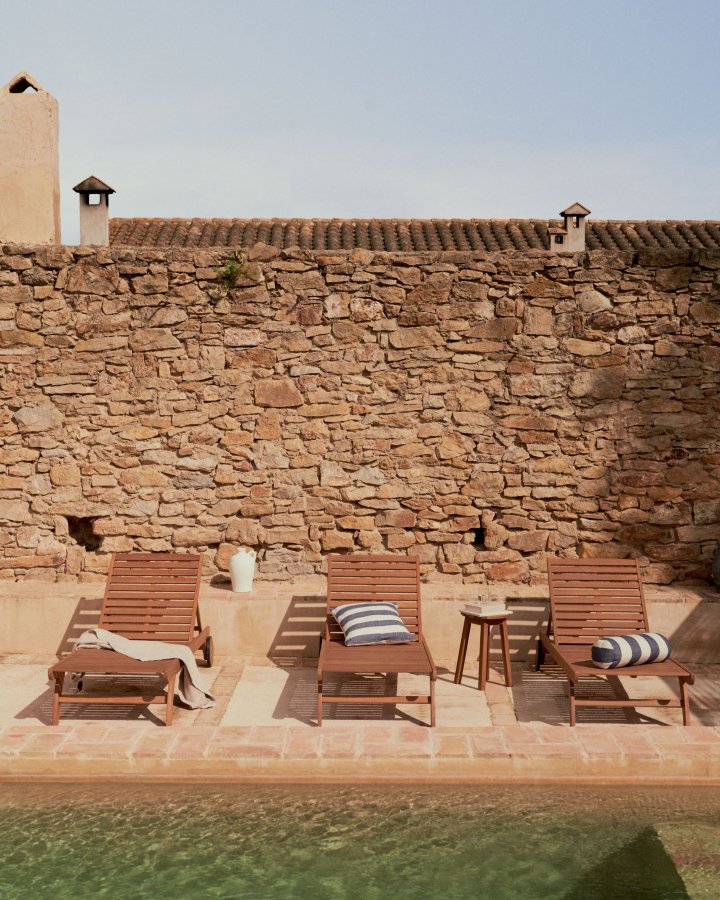 KAVE HOME Beila liggestol - natur eukalyptustr