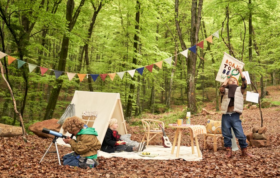 KAVE HOME Lumila brnestol, m. armln - natur rattan