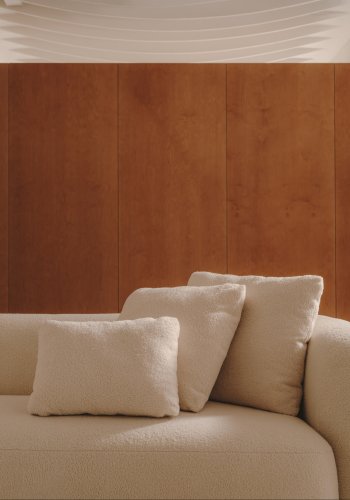 KAVE HOME Martina ecru bouclé pude 60 x 52 cm