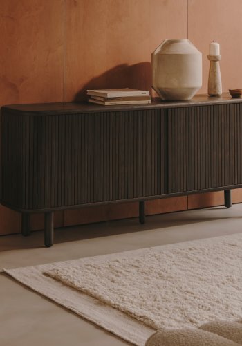  KAVE HOME Marely hvidt uldtppe 200 x 300 cm