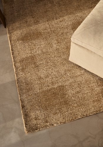 KAVE HOME Susi grnt bambus viskosetppe 160 x 230 cm