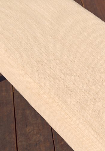 KAVE HOME Macaret bnk med aftageligt betrk massivt egetr med valnddefinish 120 cm FSC Mix Credit