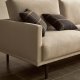 KAVE HOME Galene 3 pers. sofa - beige genbrugsfibre og jern