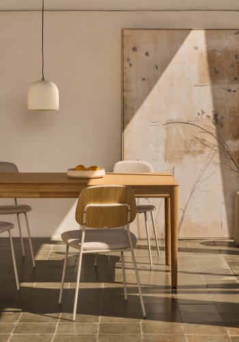 KAVE HOME Lenon udtrksbord i naturligt FSC Mix Credit massivt egetr og finer 160(200)x90