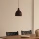 KAVE HOME Amire loftlampe, rund - sort tr (21)