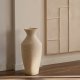 KAVE HOME Pria hvid, papmaché vase, 72 cm