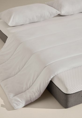 KAVE HOME Atra rullemadras - 70% dun og 30% fjer (til 180cm seng)