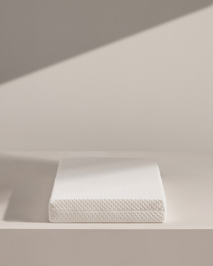 KAVE HOME Valery Adaptive Foam madras, til Maralis tipi brneseng - hvid stof (90x190)