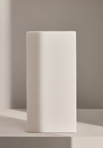 KAVE HOME Valery Adaptive Foam madras, til Maralis tipi brneseng - hvid stof (90x190)