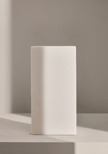 KAVE HOME Valery Adaptive skummadras - hvid bomuld (70x140)