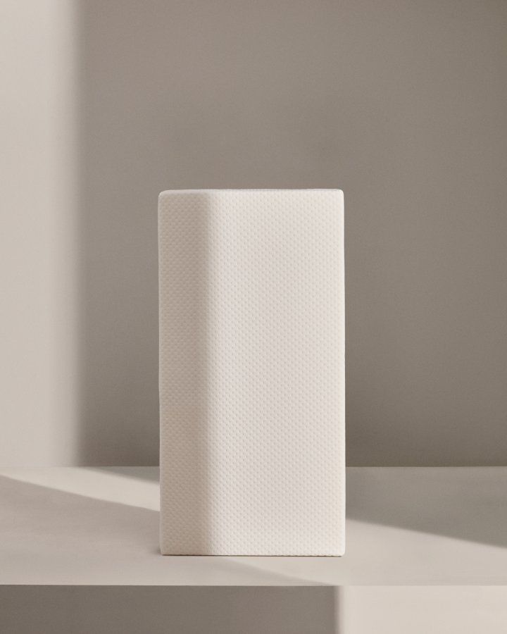 KAVE HOME Valery Adaptive skummadras - hvid bomuld (70x140)