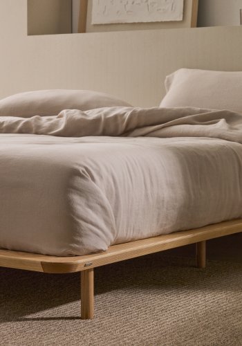 KAVE HOME Anielle sengeramme - natur asketr (160x200)