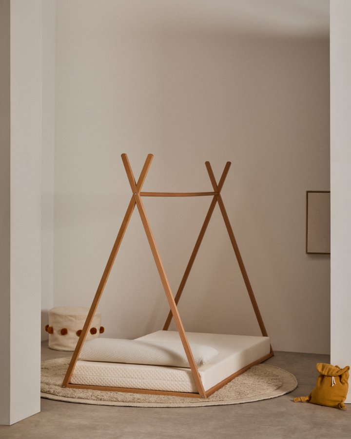 KAVE HOME Valery Adaptive skummadras - hvid bomuld (70x140)