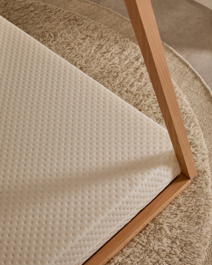 KAVE HOME Valery Adaptive skummadras - hvid bomuld (60x120) 