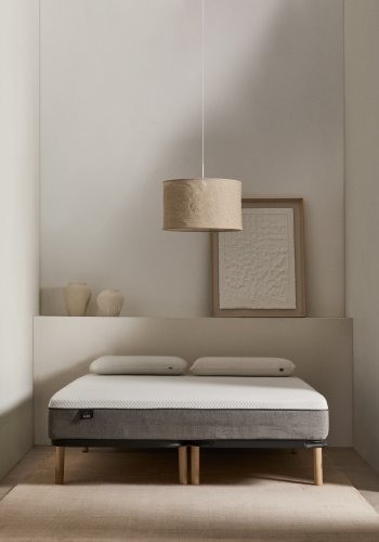 KAVE HOME Talo sengebund uden ben, m. lameller - gr metal (180x200)